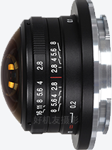 CF 4mm F2.8 210°全周鱼眼镜头