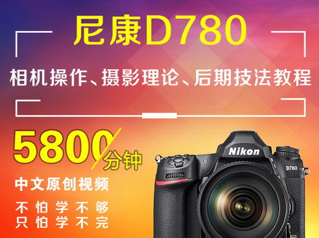 尼康D780相机操作、摄影理论、后期技法教程